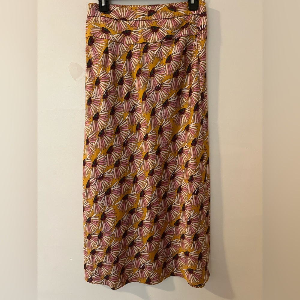 Floral Patterned Women's Skirt